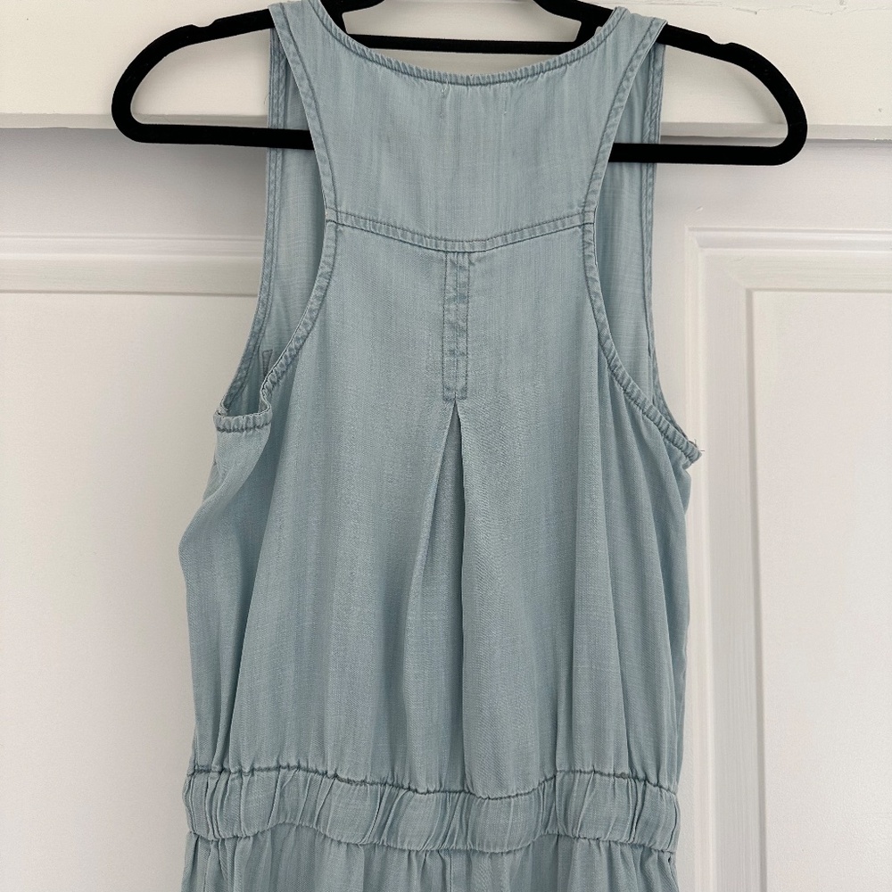 Thread & Supply Lightweight Chambray Jumpsuit - image 4